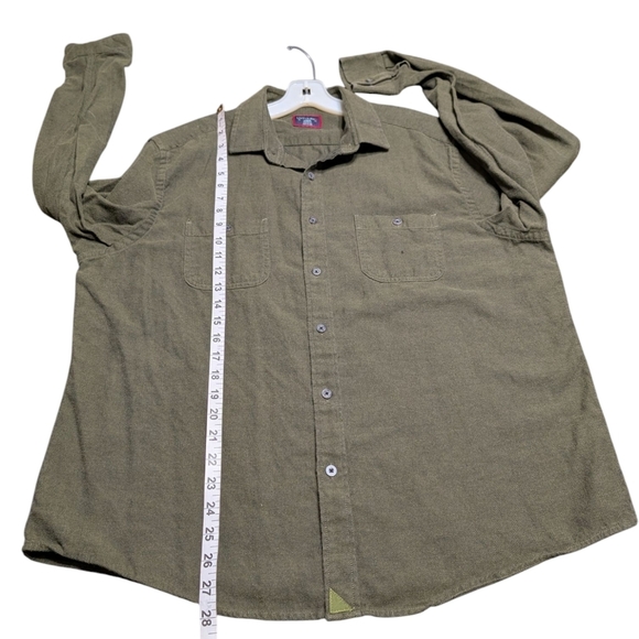 UNTUCKit Hemsworth Men's Dark Rifle Green Casual Button Down Shirt Size Large - Picture 8 of 9